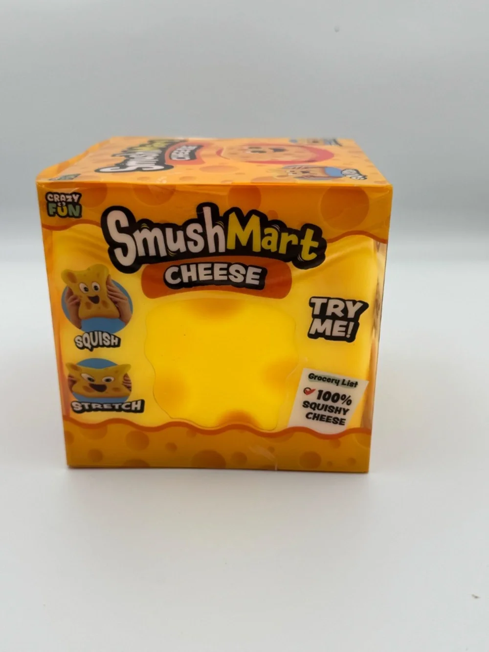 RMS:Crazy Fun- Squish Mart Cheese- FiveBelow Squish